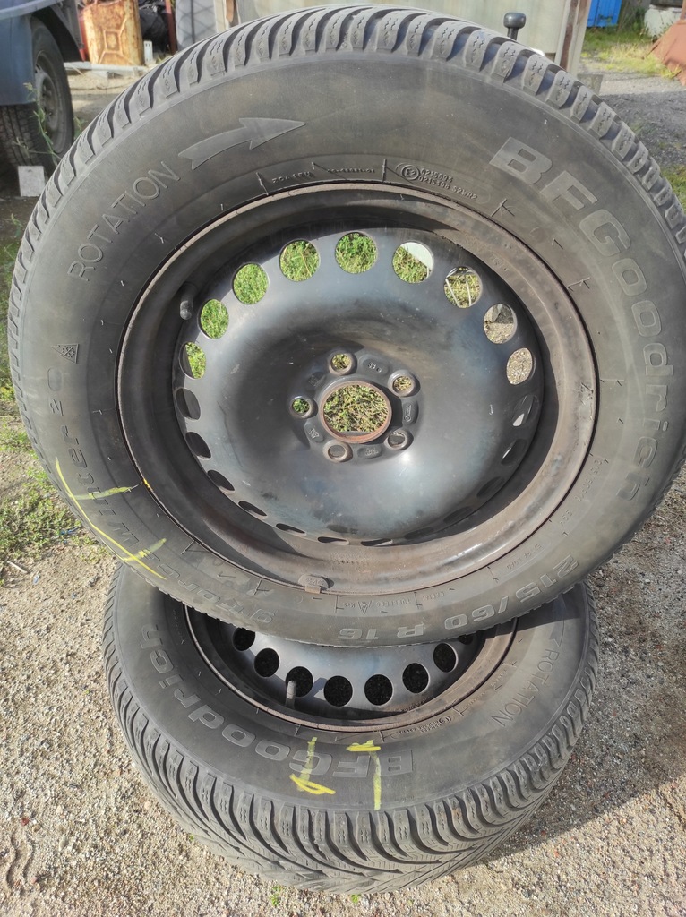 2 ruedas invierno ford bfg winter 215/60r16 dot4018