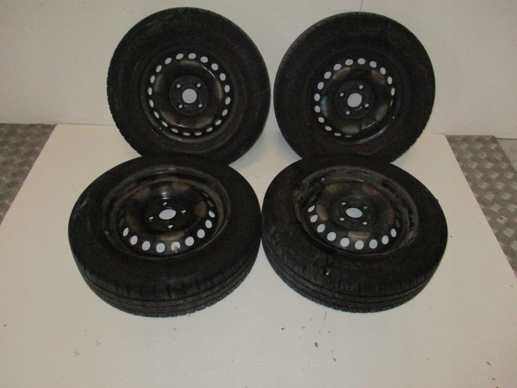 ruedas llantas neumáticos acero hyundai i10 r14 4 6 mm