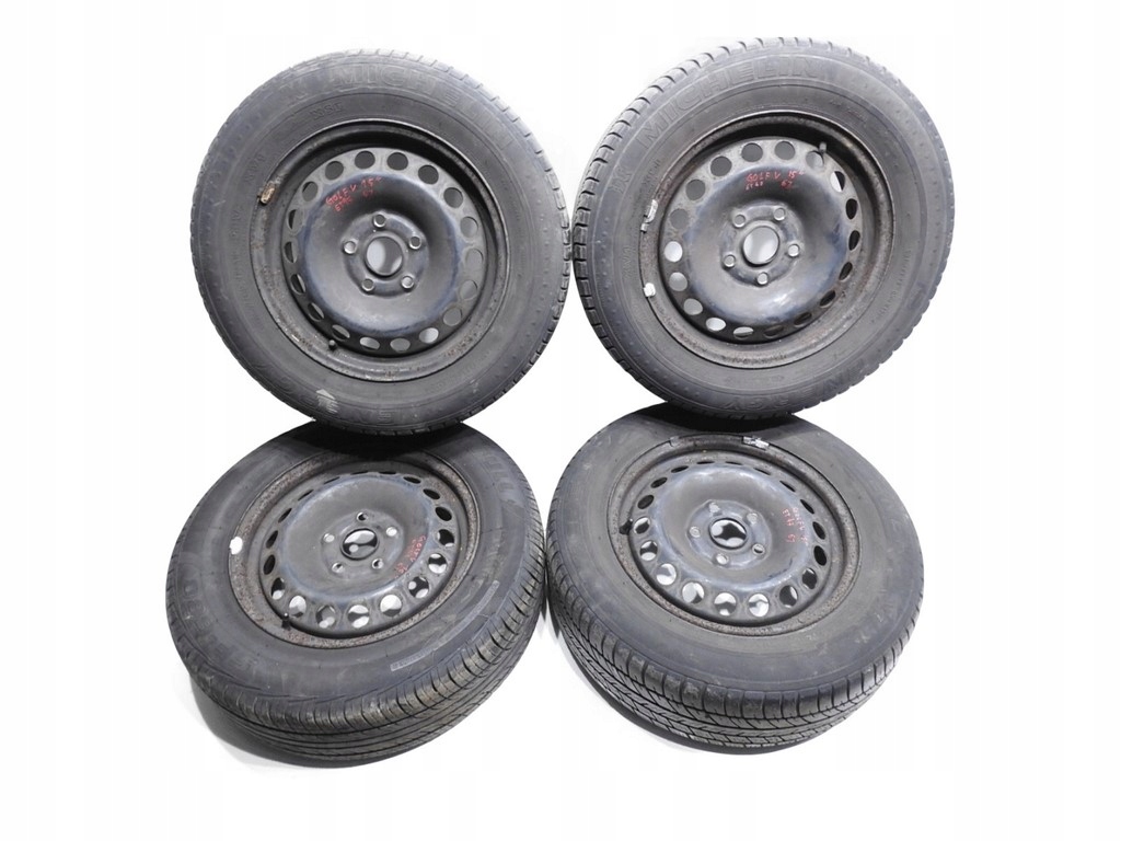 ruedas llantas neumáticos 195/65/r15 vw, golf, v,