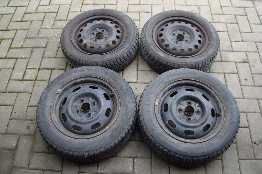 llantas ruedas 107 c1 aygo 4x100 neumáticos invierno m+s