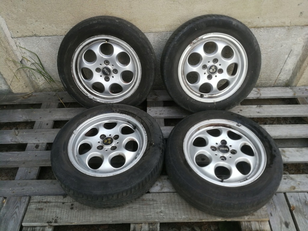 mini one r50 llantas de aluminio 4x100 175 65 r15 cooper
