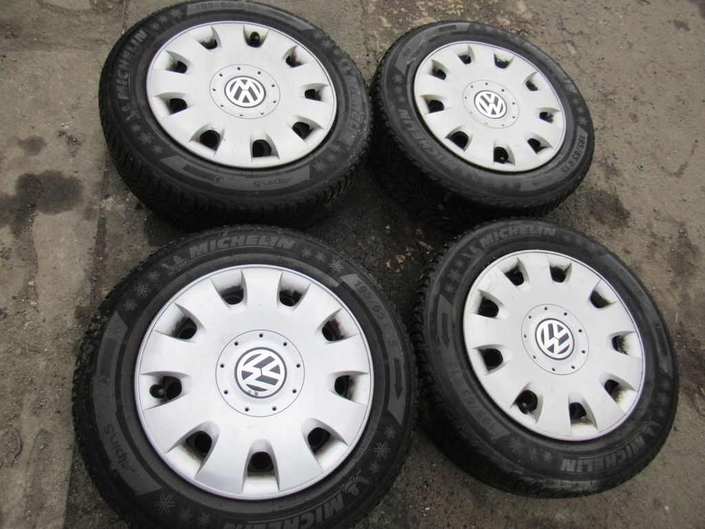 ruedas invierno 15 llantas 5x112 neumáticos 195/65r15 vw, golf,