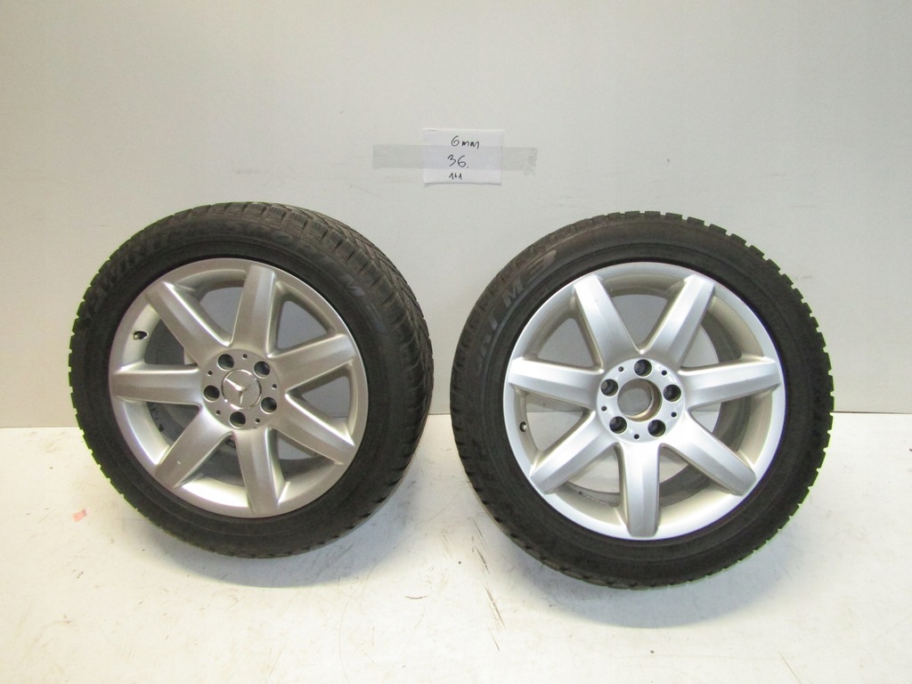 ruedas llanta mercedes w230 5x112 et35 8,5j 17"