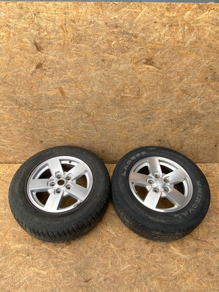 jeep commander llantas de aluminio 245/65 r17