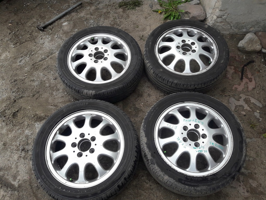 llantas de aluminio r16 5,5jx16h2 et54 5x112 mercedes
