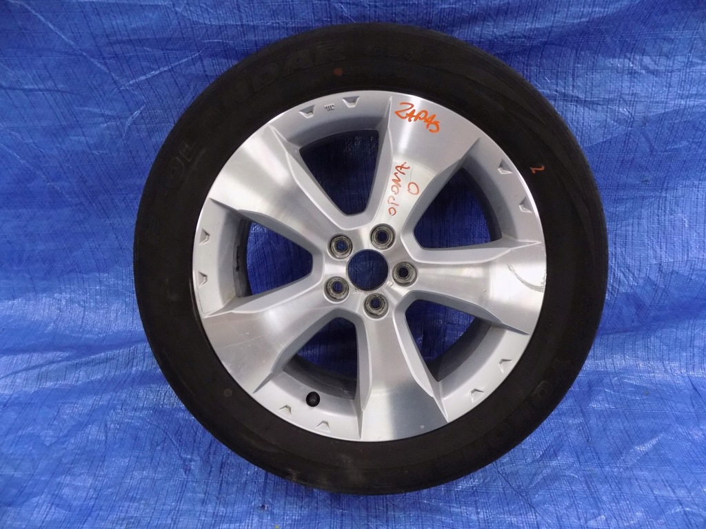 llantas de aluminio rueda repuesto 17'' forester iii 08-13r 2,0d
