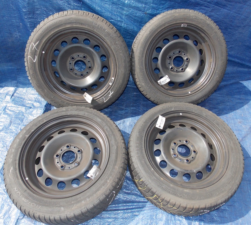 bmw, e90 e91 llantas 6777783 16 neumáticos 205/55/16 2010r