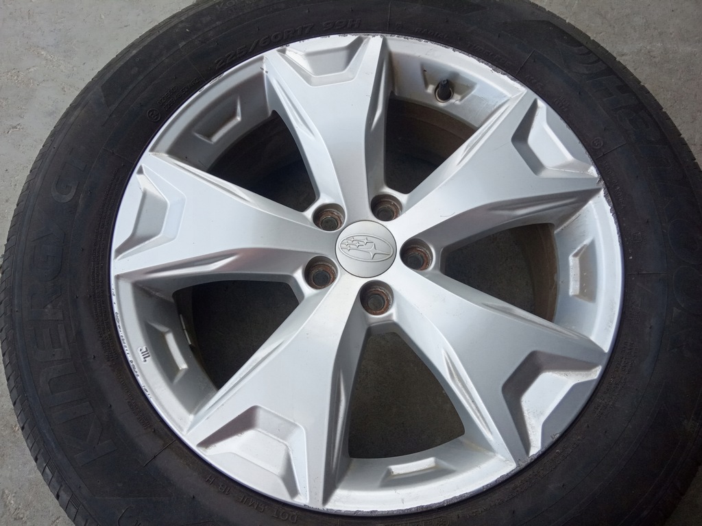subaru forester 13 - ruedas llantas neumáticos 225/60/17