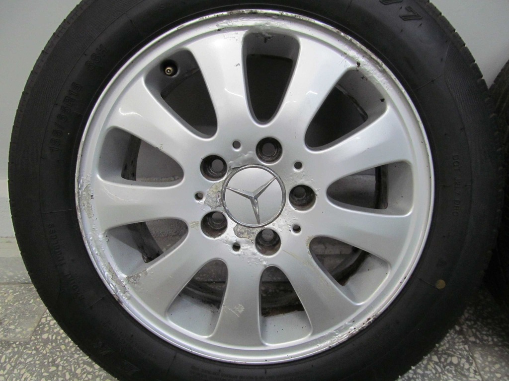 mercedes w169 5x112 15' et44 ruedas llantas de aluminio