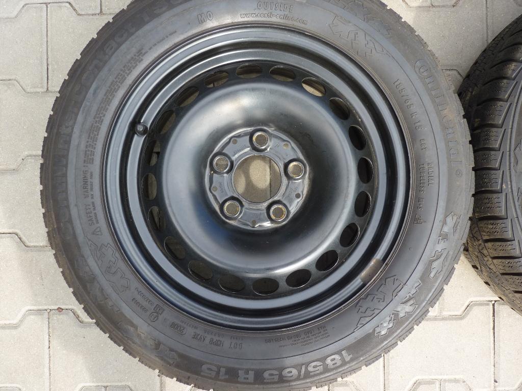 llantas acero 15'' et44 5x112 mercedes neumáticos invierno 185