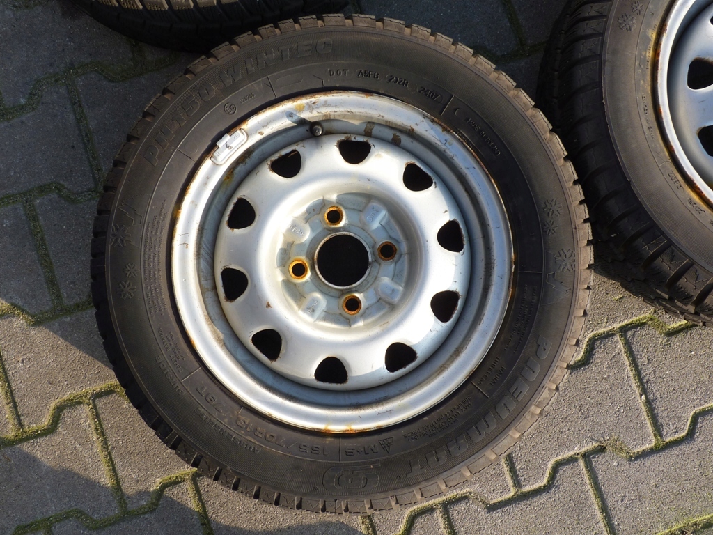 llantas acero 13'' et38 4x100 ruedas invierno vw, seat