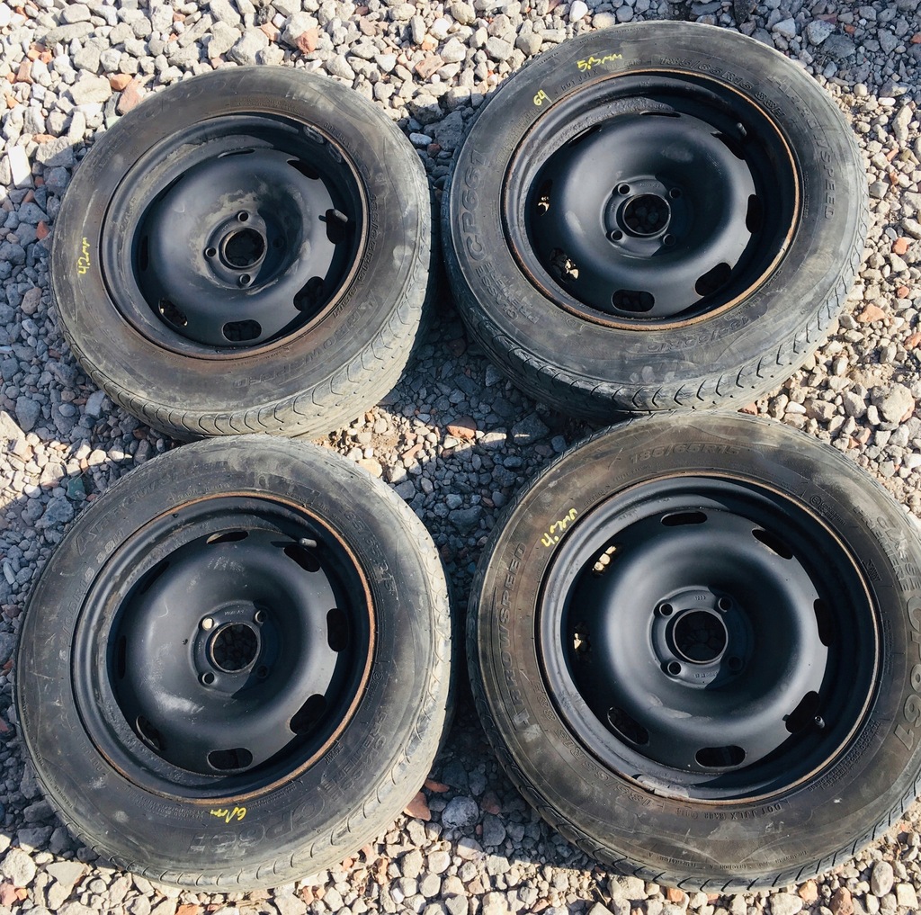 ruedas 4x108 185/65/15 neumáticos peugeot, 207 208 nr64
