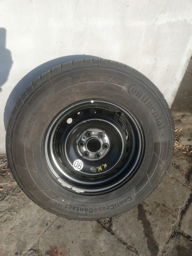 nissan navara d23 rueda repuesto 225/70r16 18r