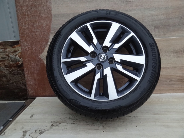 nissan micra k14 2018 llanta con neumatico 195/55r16 org.