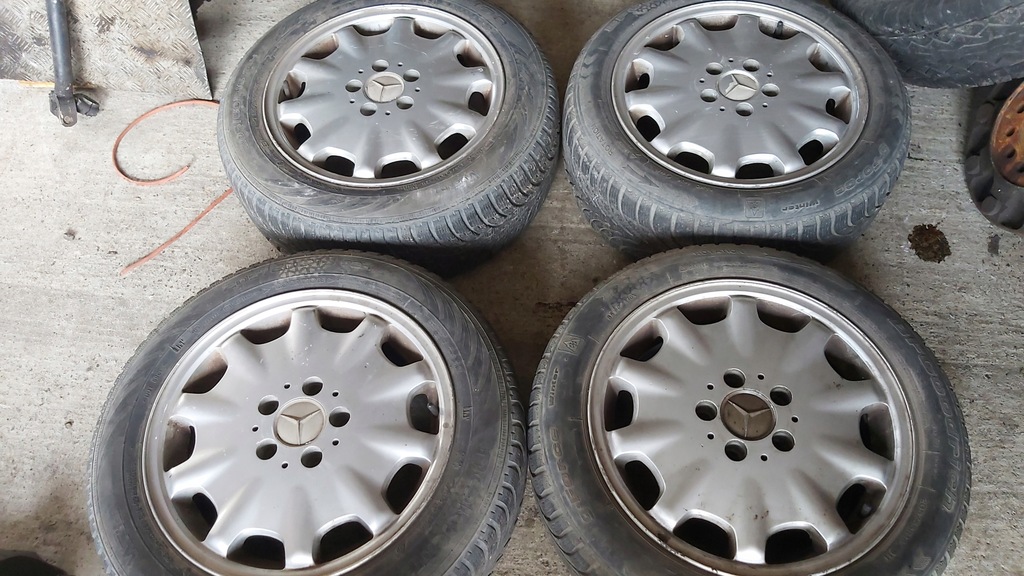 ruedas llantas de aluminio con neumaticos 16'' mercedes