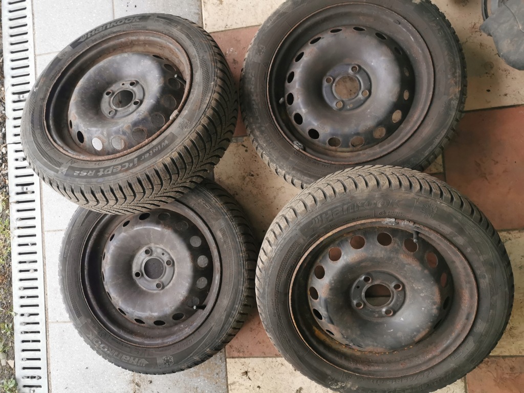 ruedas neumáticos invierno hankook -renault clio, 165 65 r15