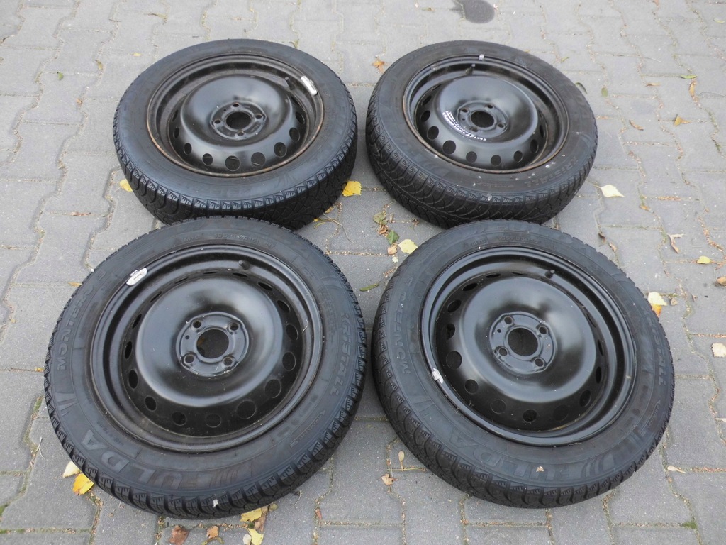 ruedas -renault modus 4x100x60 et43 15'' invierno