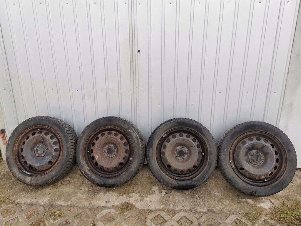 ruedas invierno 16" a3 golf/ leon 5x100 compl.