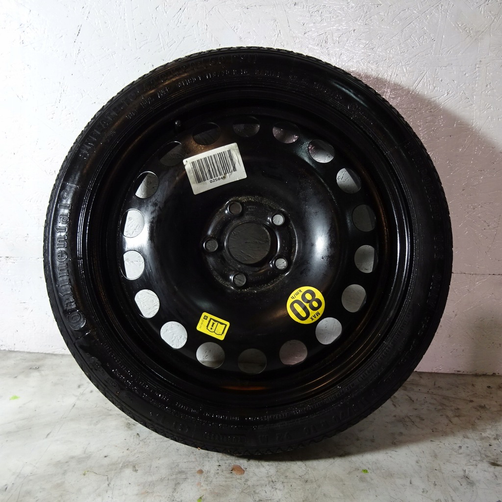 opel astra k, v, rueda repuesto r16 5x105