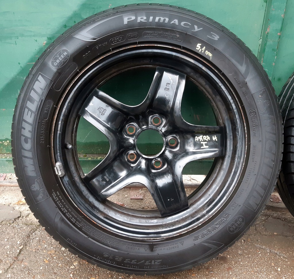 opel vectra c astra h, ruedas neumáticos verano 215/55/16