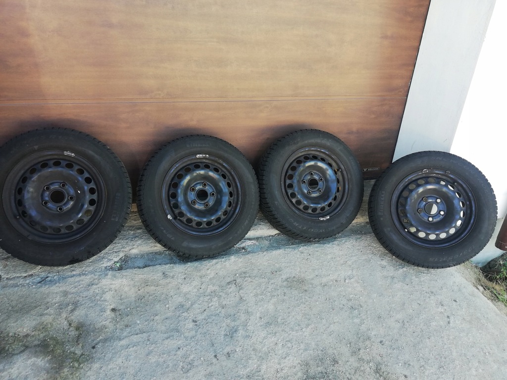 ruedas llantas neumáticos 15 195/65 5x112 et47 vw, golf, invierno