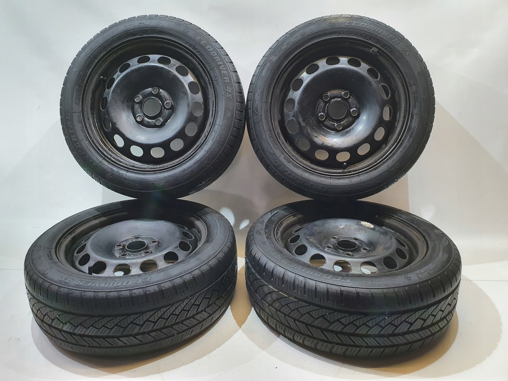 vw, touran ruedas acero compl.