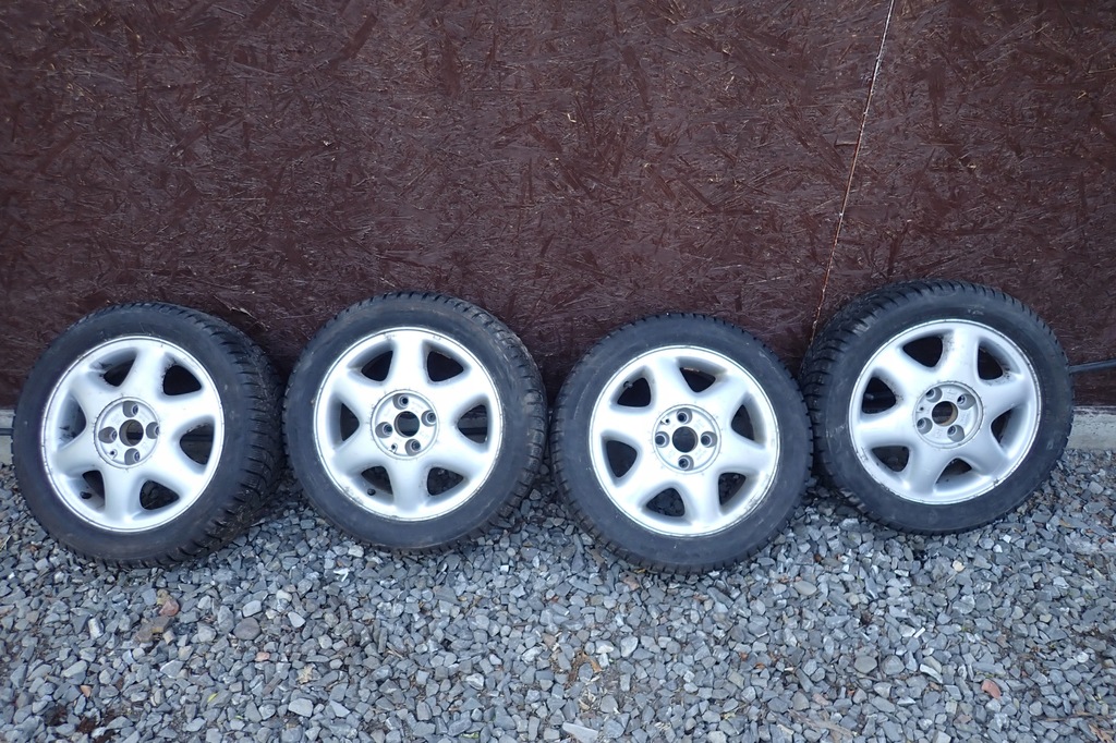 opel 4x100 llantas alum. 15  pulgadas 5.5j et46 195/50/15