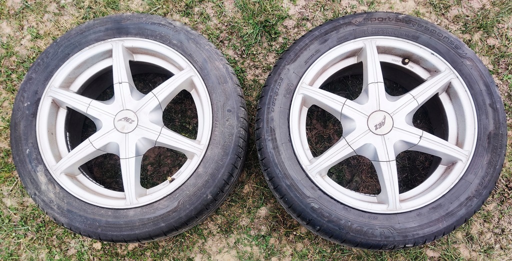 ruedas de aluminio llantas de aluminio aez 16 '' 4x100 dunlop