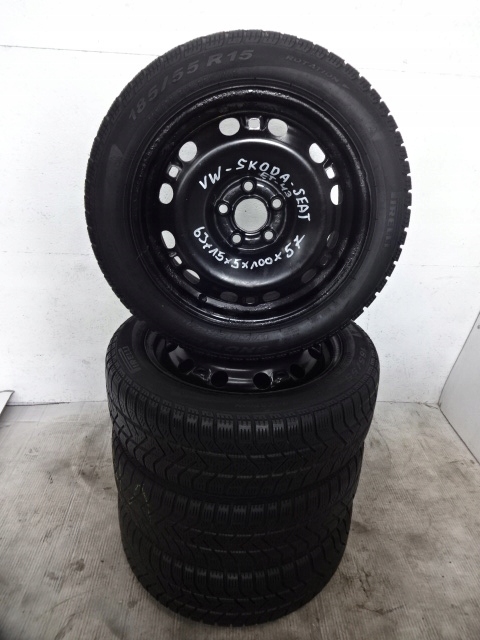 ruedas vw, polo skoda fabia roomster ibiza 185/55/15