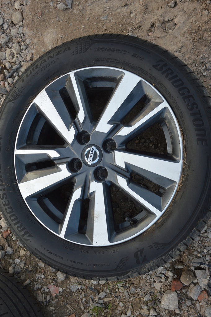 nissan micra k14 rueda llanta 195/55r16 2k955fa1a