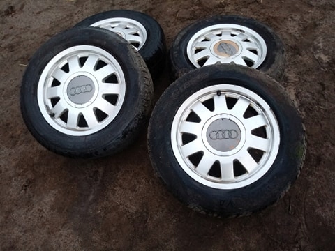 audi, llantas de aluminio 15 8d0601025m 6jx15h2 et45