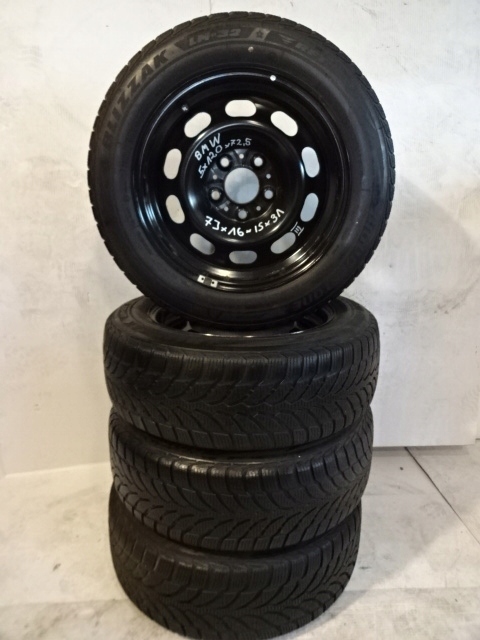 ruedas invierno bmw, f30 f31 e90 e91 is31 205/60/16