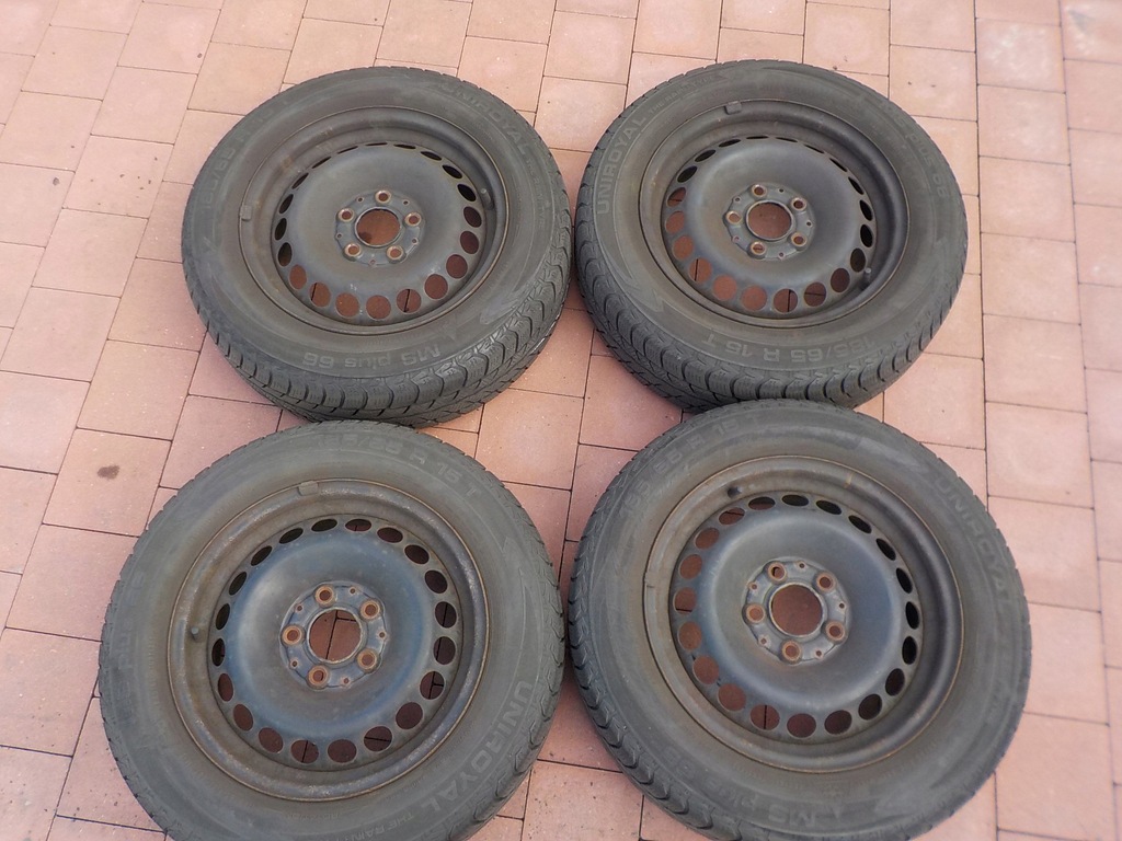 mercedes w169 llantas acero 15 + neumáticos invierno