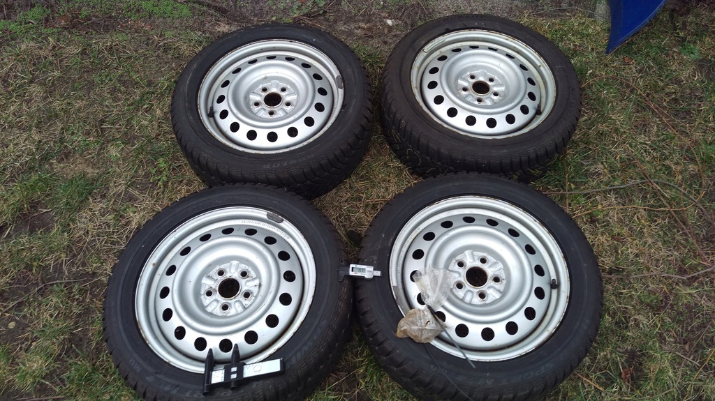 ruedas acero toyota 5x100 6,5jx16 195/55 r16