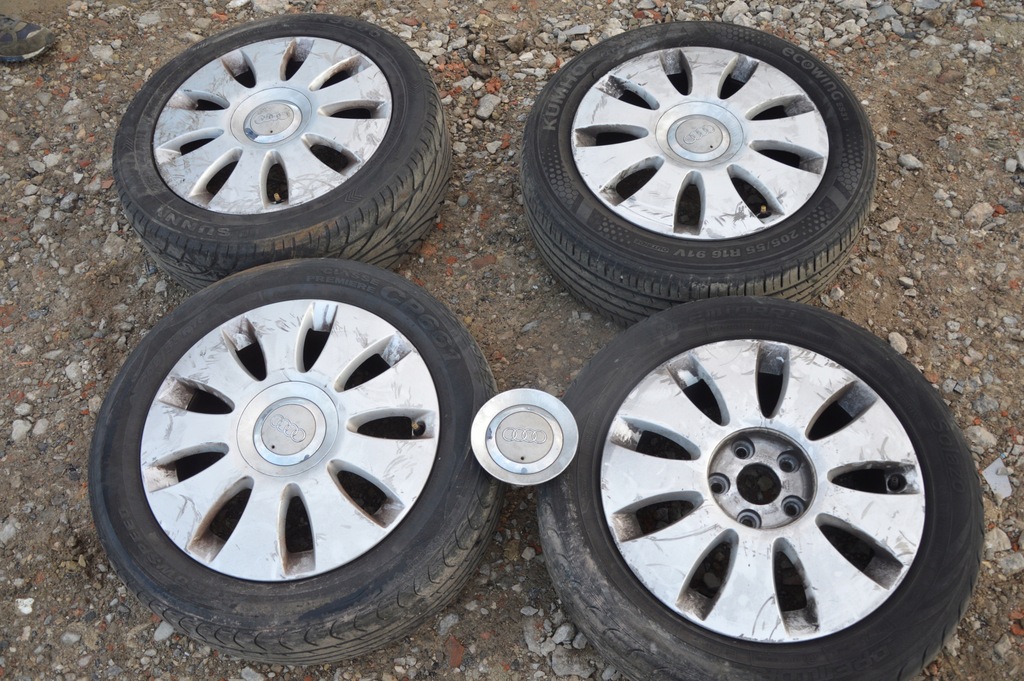 audi, a3 8p 3d llantas ruedas 205/55/16 5x112