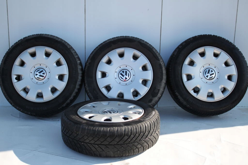 vw, seat skoda llantas acero tapacubo ruedas invierno 15
