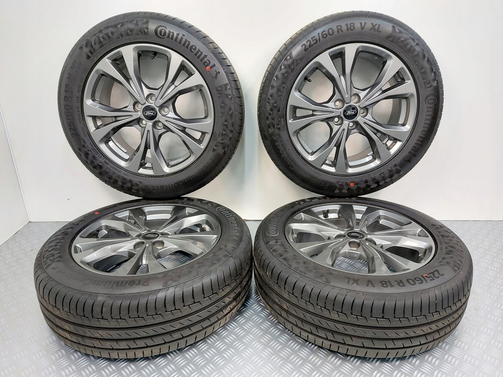 ruedas llantas neumáticos ford kuga mk3 225/60/18 conti