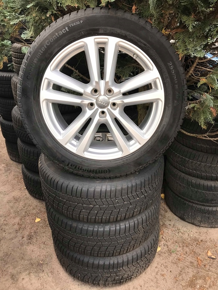 audi, q7 4m0 llantas ruedas invierno 255/50r20 original 20''