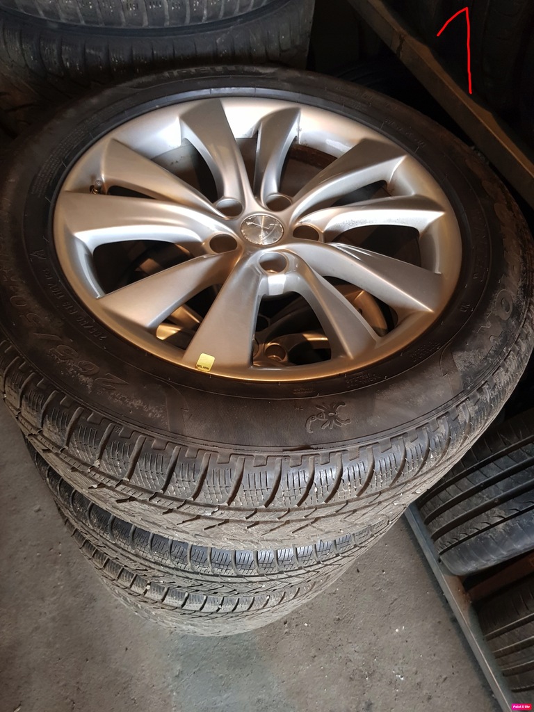 tesla x s ruedas llantas neumáticos invierno 19"