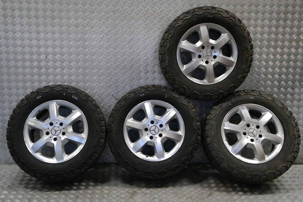 ruedas  llanta de aluminio  18 mercedes g, w463 lift- 265/60r18 z257