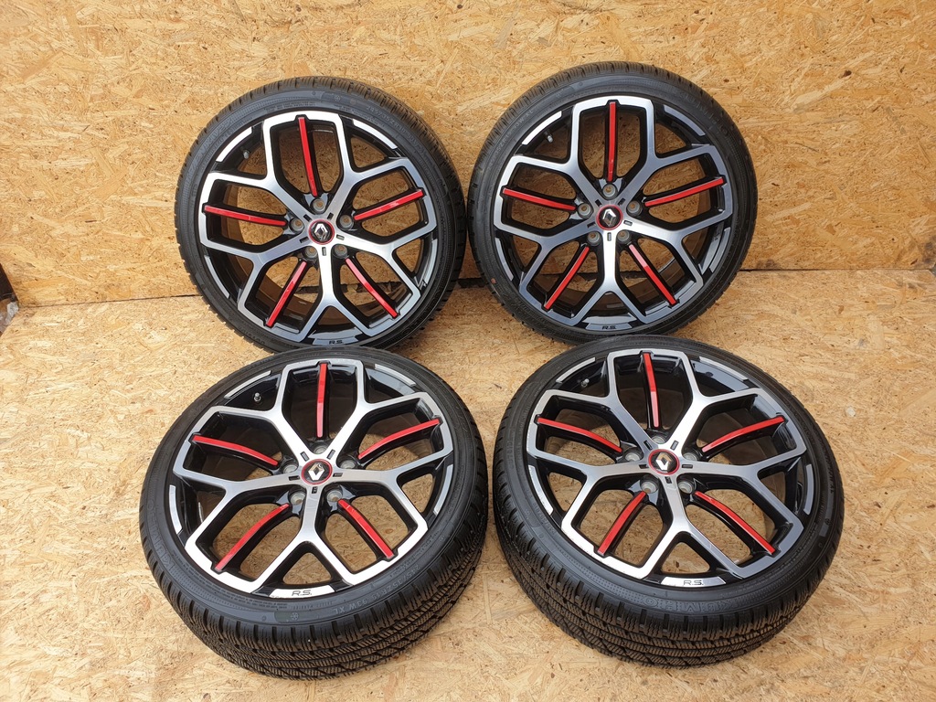 megane iv rs llantas de aluminio ruedas 245/35 r19 neumáticos 20r