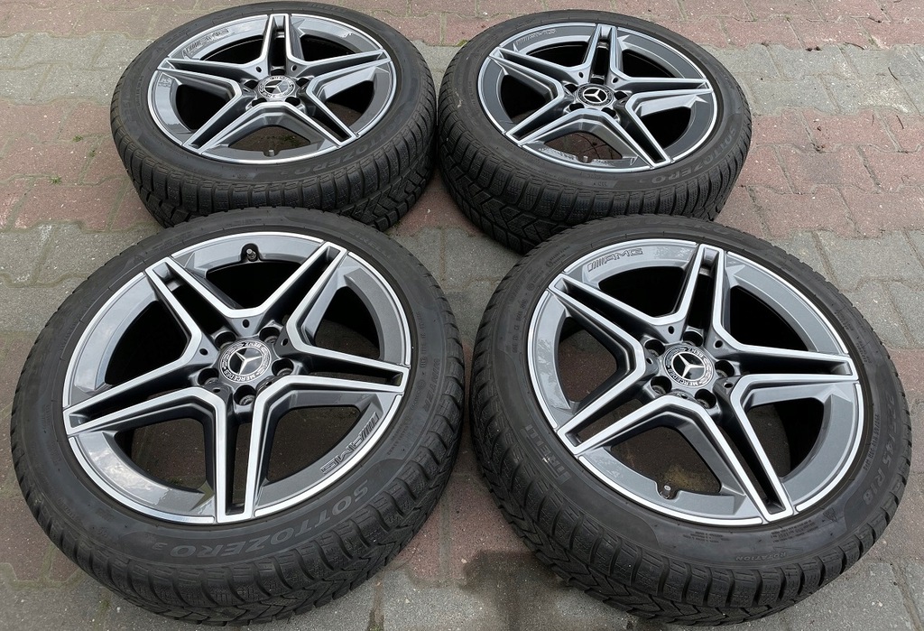 ruedas invierno 18'' invierno mercedes w177 w118 cla llantas
