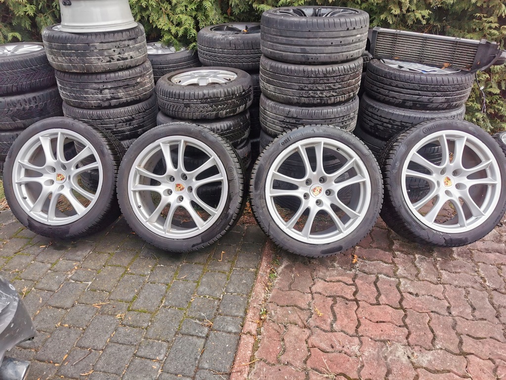 ruedas invierno llantas neumáticos porsche cayenne, gts `21