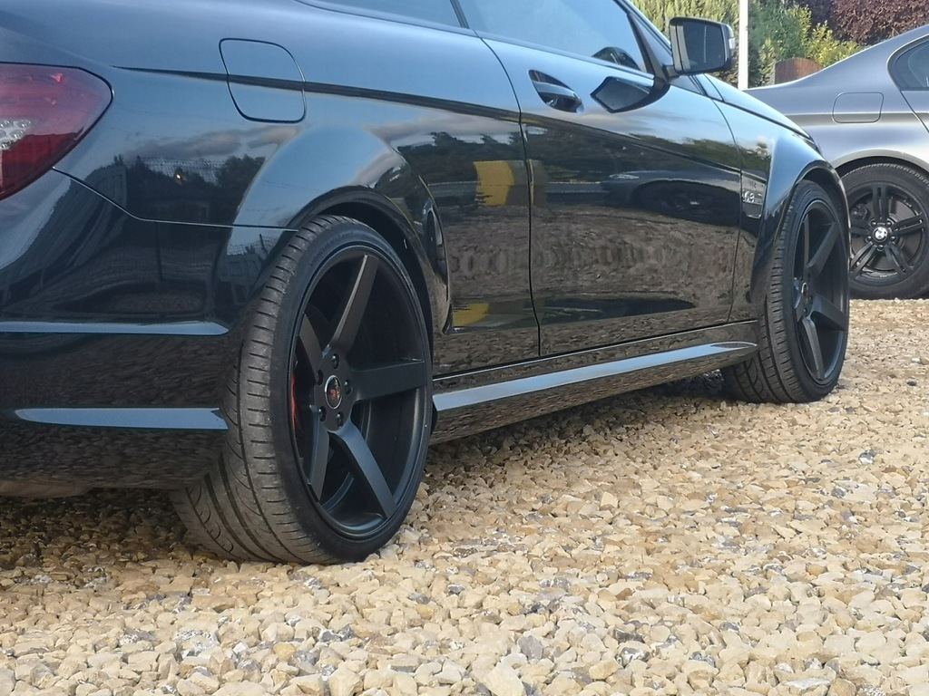 llantas 19 varstoen mercedes c63 w204 satin black