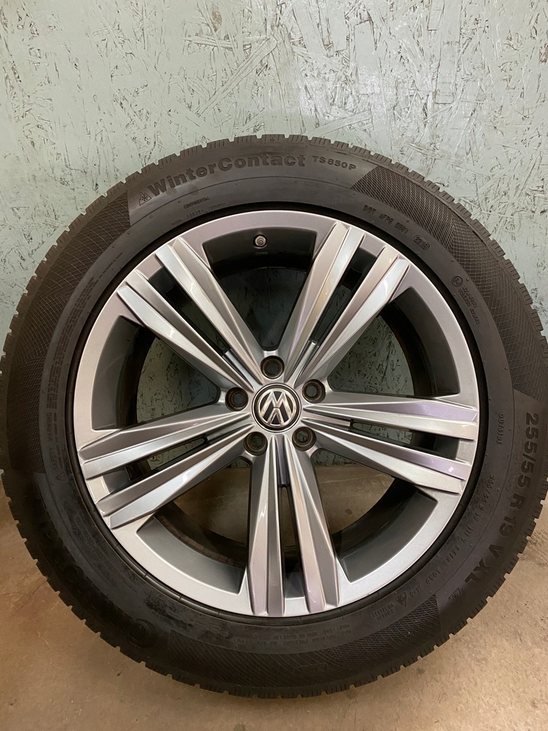 4x ruedas  touareg 255/55r19 contiwintercontact ts850p
