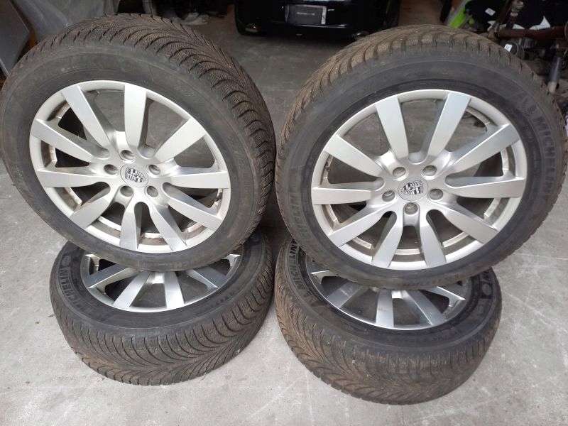 porsche cayenne, 7p ruedas invierno compl. con neumaticos 20'