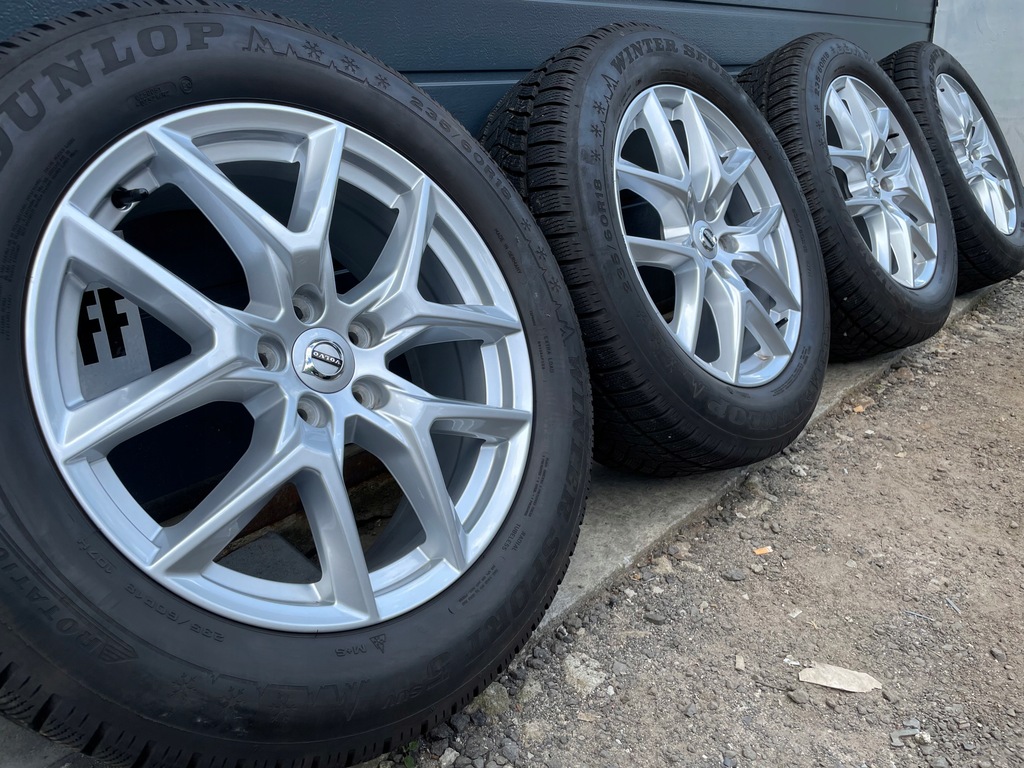 compl. ruedas volvo, xc60 dunlop invierno 18” 235/60/18