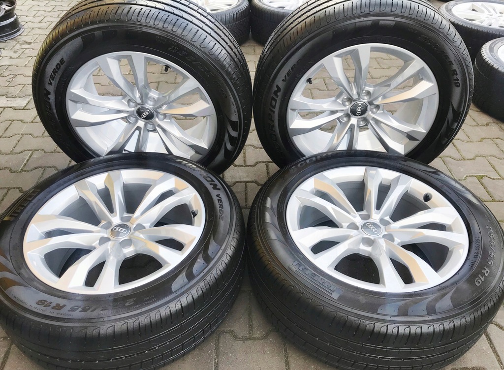ruedas verano audi, q7 sq7 255/55r19 pirelli 4m0601025