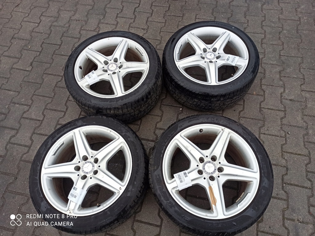 mercedes 218 cls amg ruedas llantas neumáticos r18