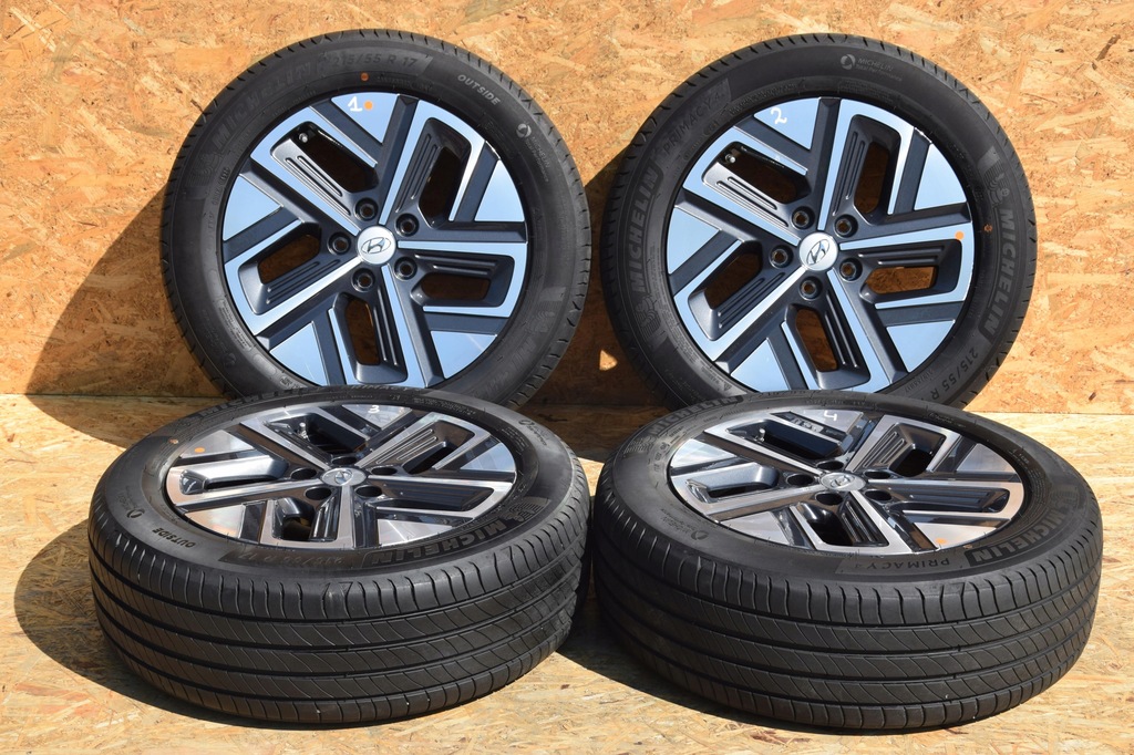 ruedas llantas 7jx17 215/55r17 kona electric 21r lift-